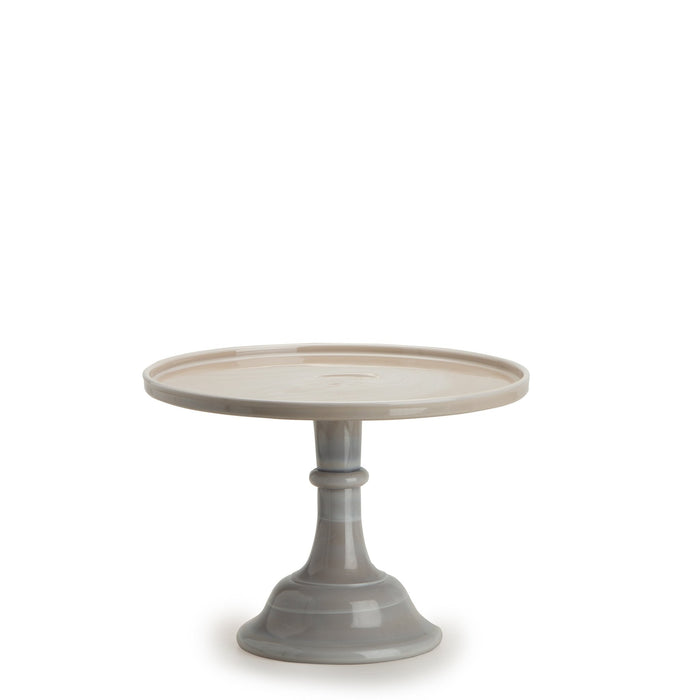 Medium Glass Marble Cake Stand