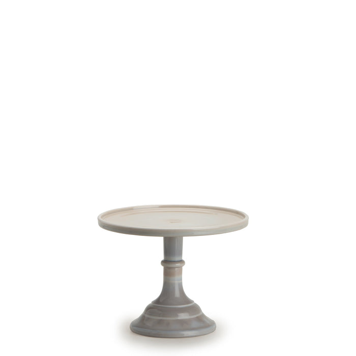 Small Glass Marble Cake Stand