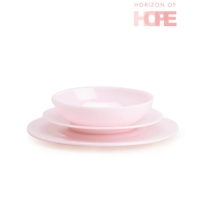 3 Piece Pink Place Setting