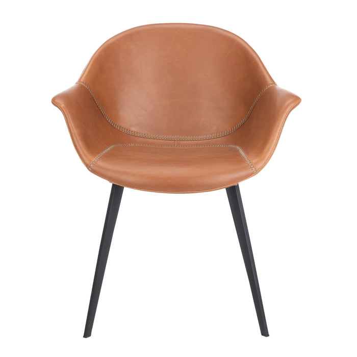 Cognac & Black Dublin Chair Set