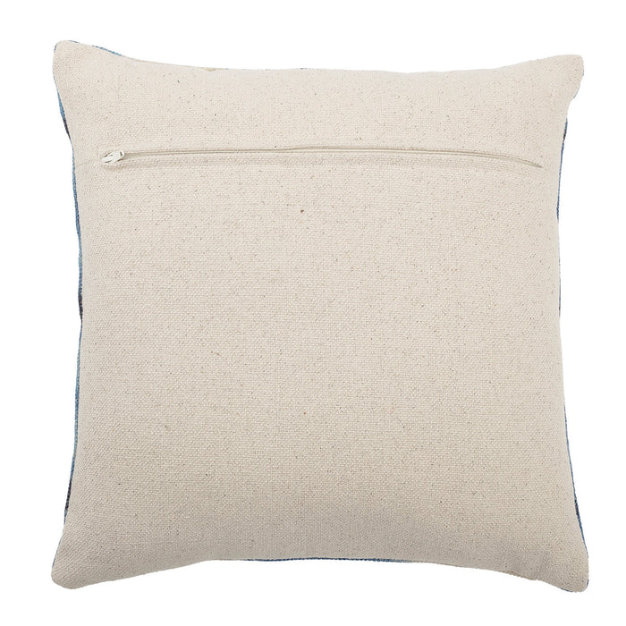 Blue Tie-Dyed Pillow