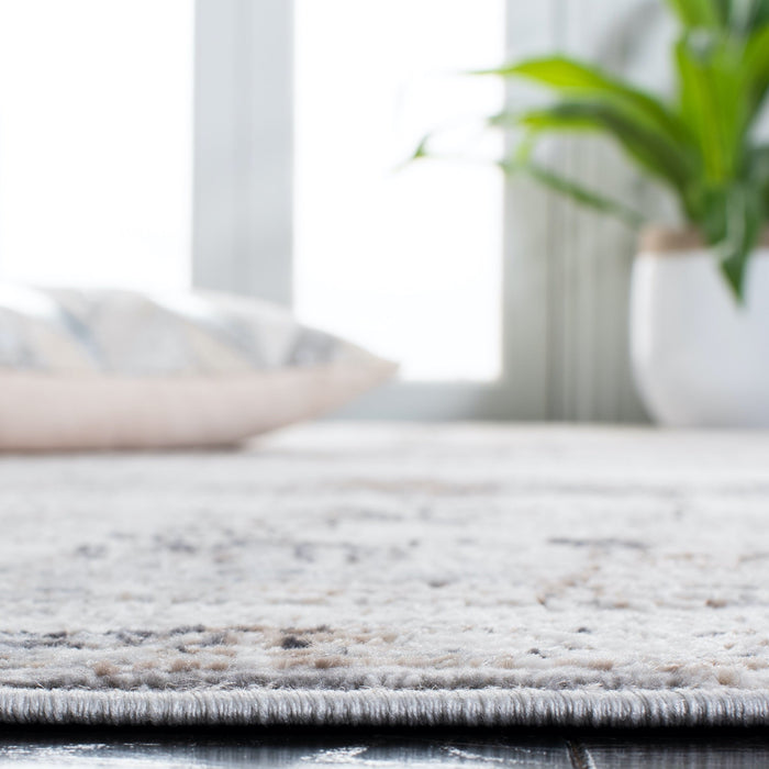 Ivory & Grey Large Ameila Modern Rug