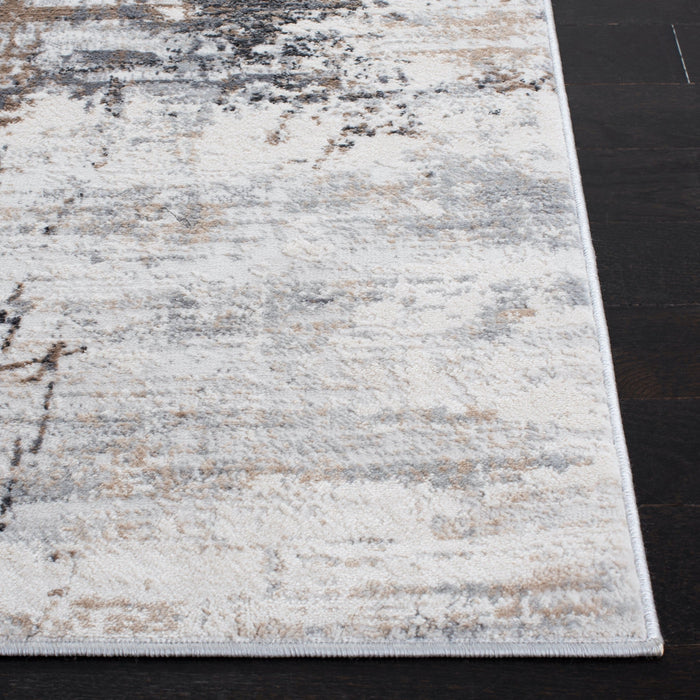 Ivory & Grey Large Ameila Modern Rug