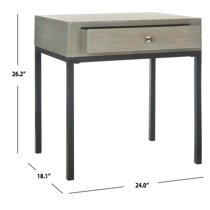 Ash Grey Adena Accent Table