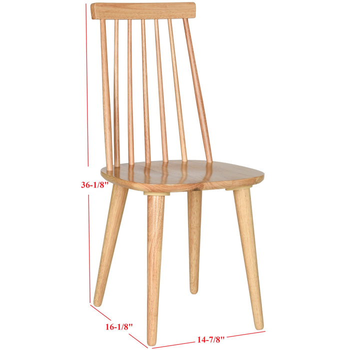 Natural Burris Side Chair Set