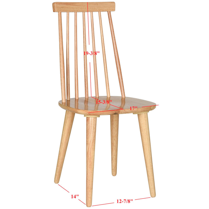 Natural Burris Side Chair Set