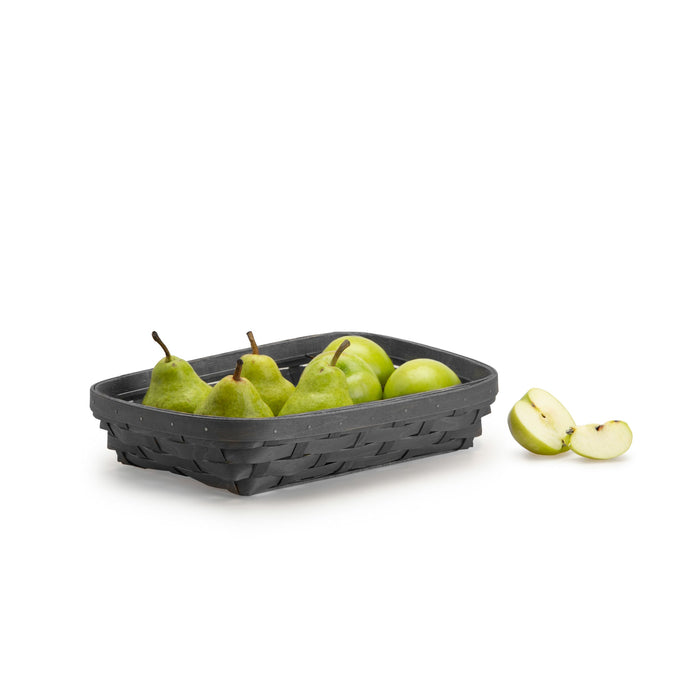 Pewter Rectangle Serving Basket