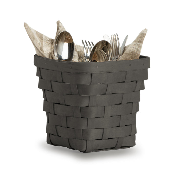 Pewter Flare Utility Basket