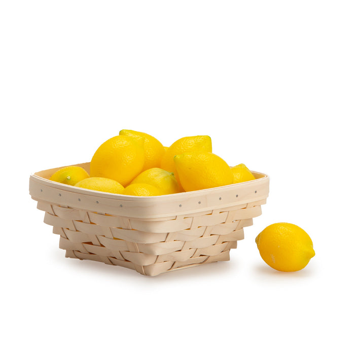 Whitewashed Short Flare Utility Basket