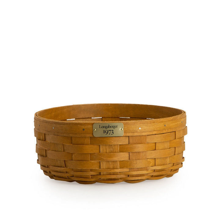 Warm Brown 1973 Darning Basket Set with Free Protector