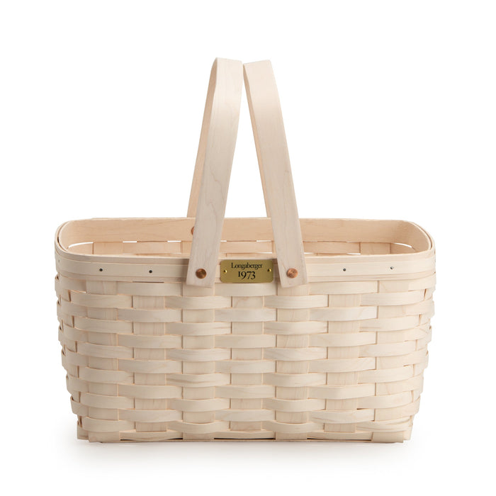 White 1973 Market Basket Set with Free Protector