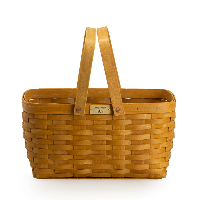 Warm Brown 1973 Market Basket Set with Free Protector