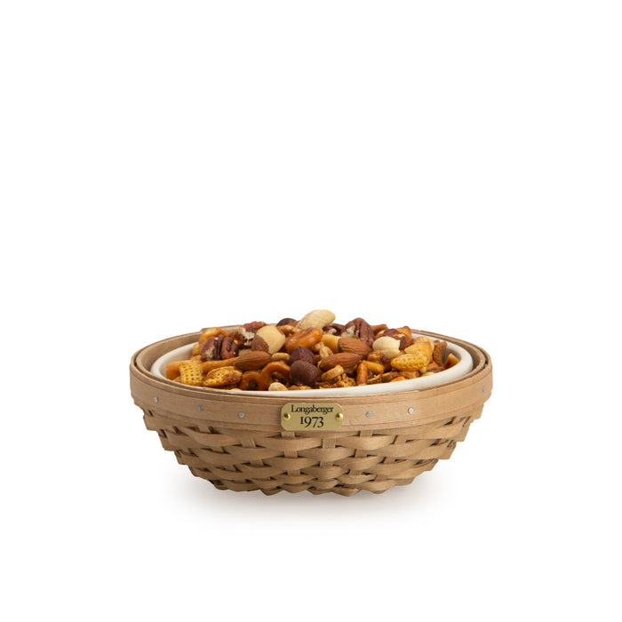 Light Brown 1973 Bowl Basket Set with Free Protector