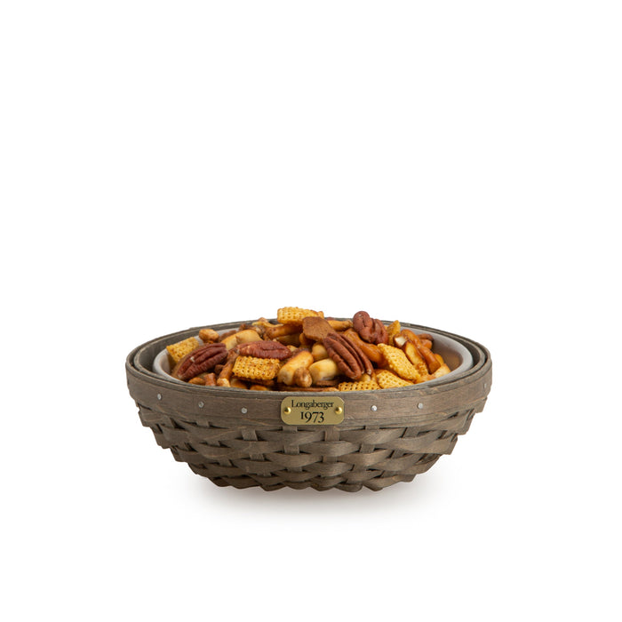 Light Grey 1973 Bowl Basket Set with Free Protector
