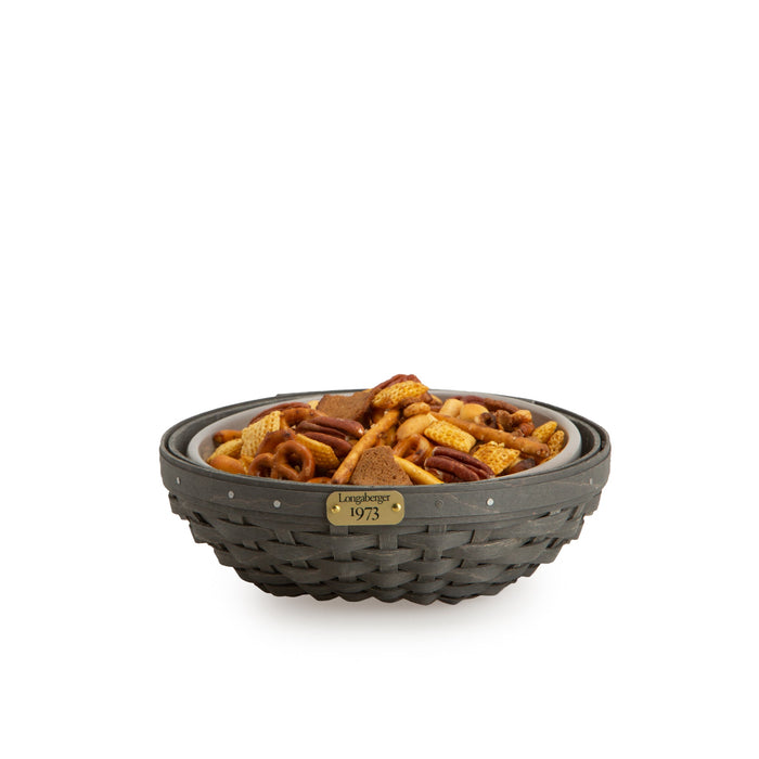 Pewter 1973 Bowl Basket Set with Free Protector