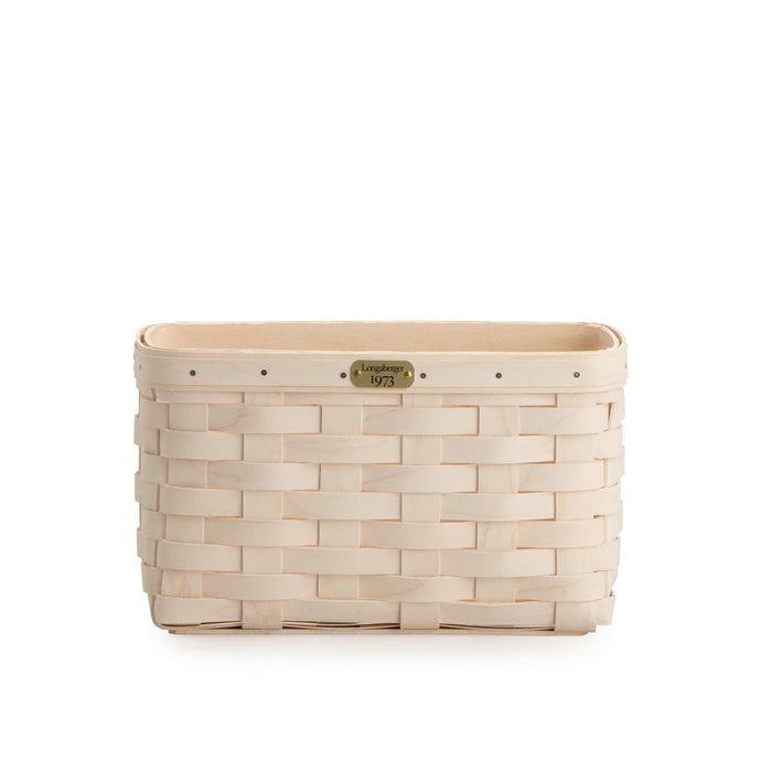White 1973 Tall Rectangle Organizing Basket Set with Free Protector
