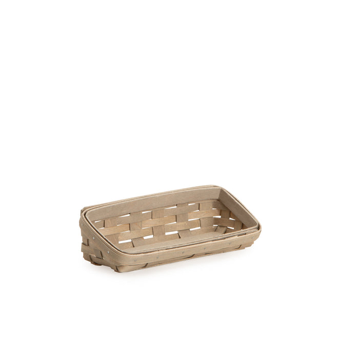Pale Grey Small Skin Care Basket Set with Free Protector