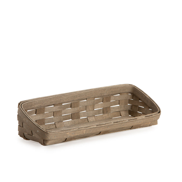 Light Grey Large Skin Care Basket Set with Free Protector & Essential Skin Complete Kit