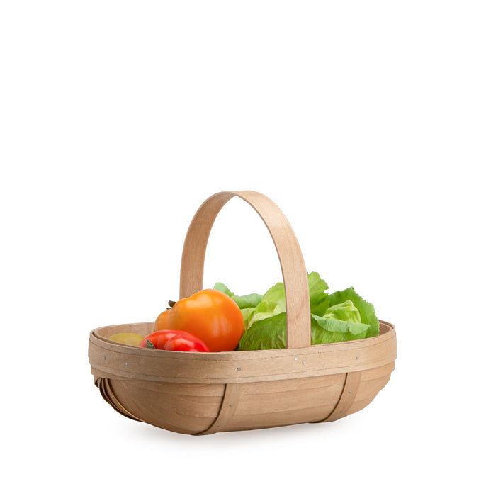 Light Brown Small Trug Basket Set with Free Protector