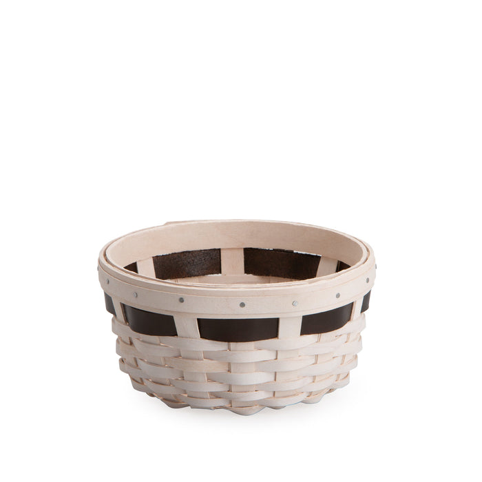 White 125th Anniversary Miniature Ware Basket