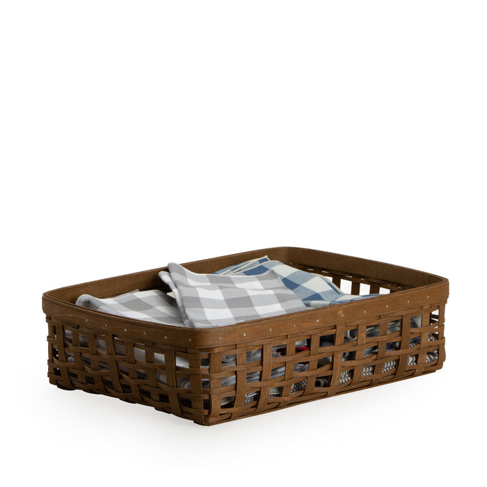 1896 Short Rectangle Organizing Basket