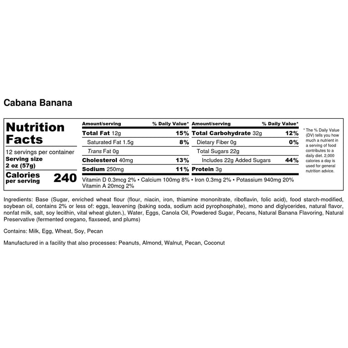 Cabana Banana Nut Bundt Cake