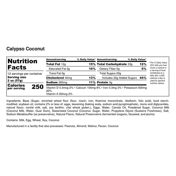 Calypso Coconut Bundt Cake