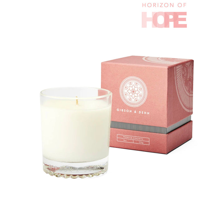 Peony & Hyacinth Single Wick Candle