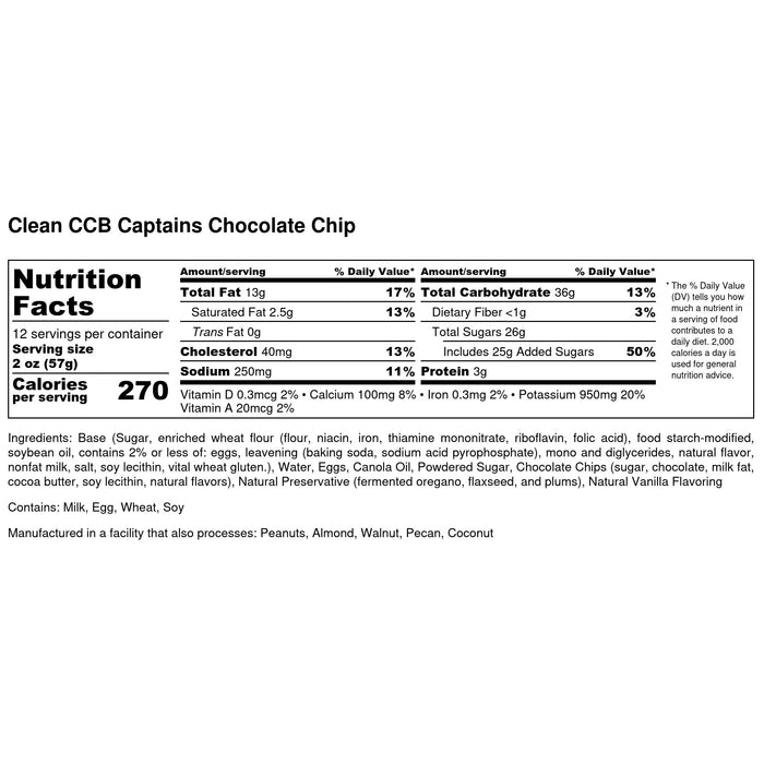 Captains Chocolate Chip Bundt Cake