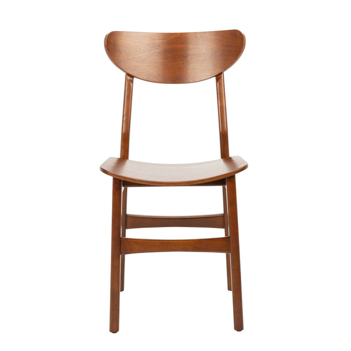 Walnut Lucca Retro Dining Chair Set