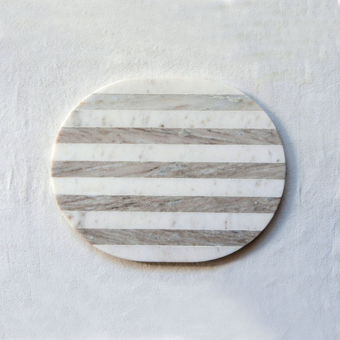 Grey & White Marble Cutting Board