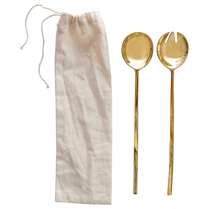Brass Serving Set