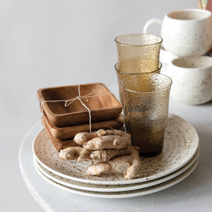 Small Amber Gradient Drinking Glass