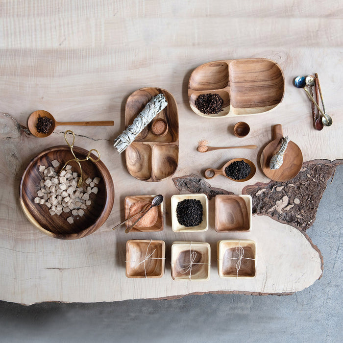 Acacia Wood Serving Bowl
