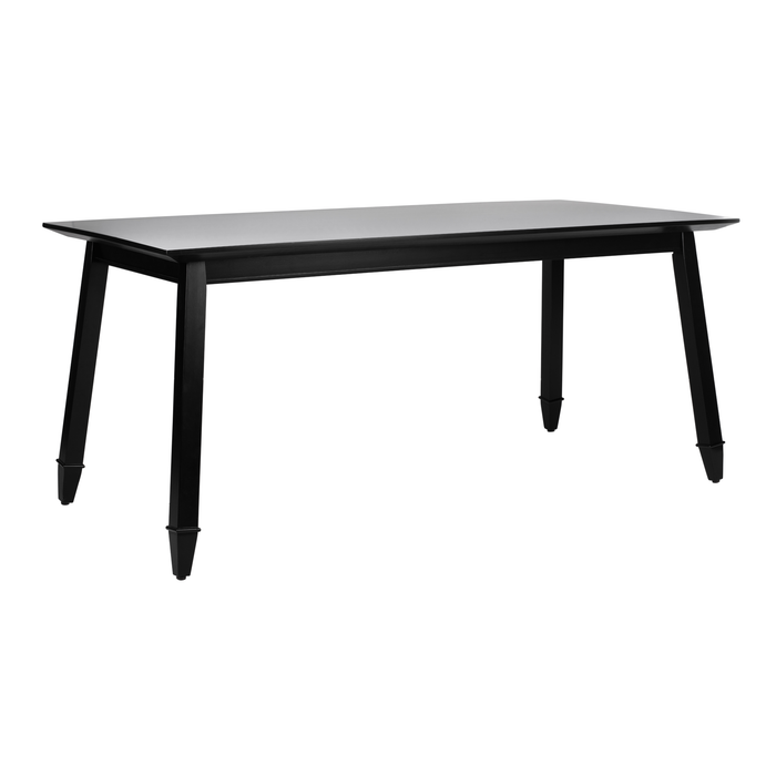 Black Brayson Rectangle Dining Table