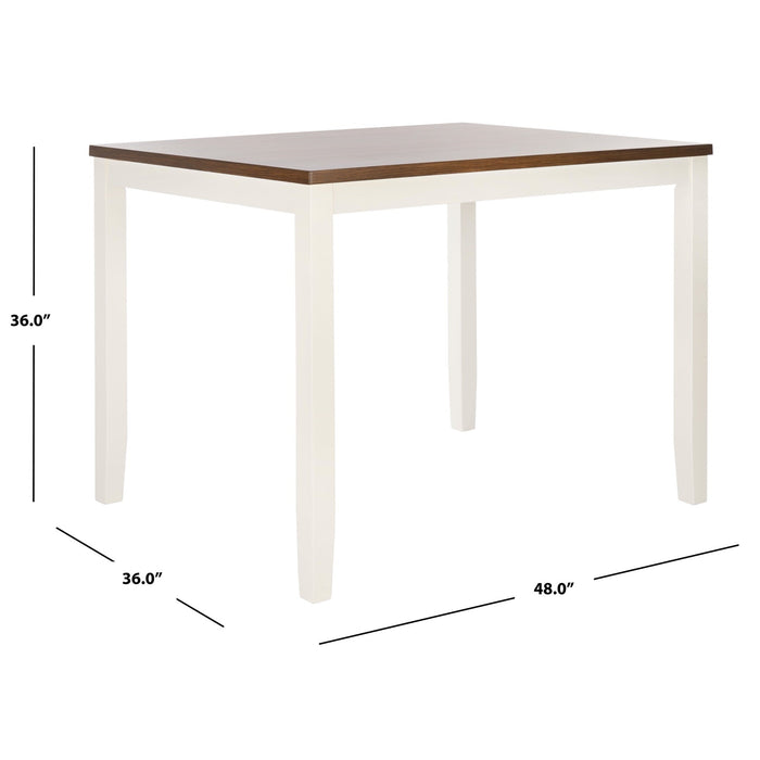 White Izzy Rectangle Table