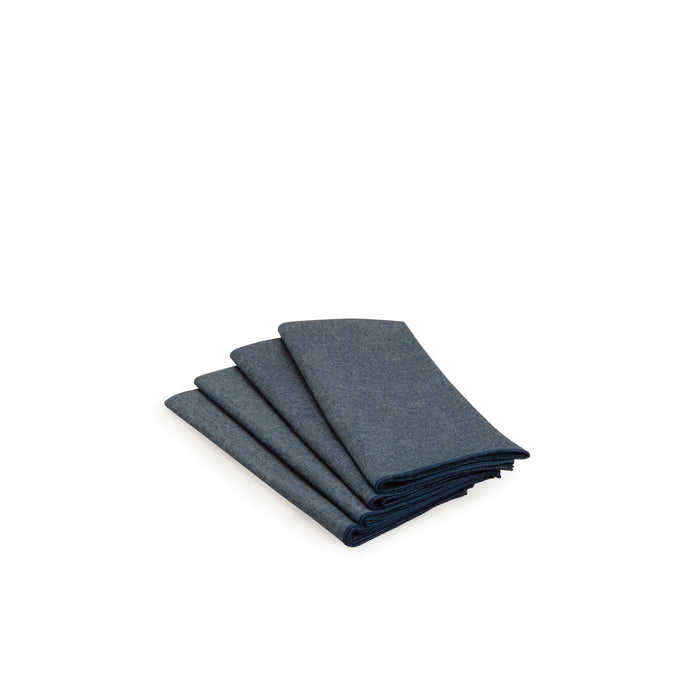 Blue Chambray Napkin Set