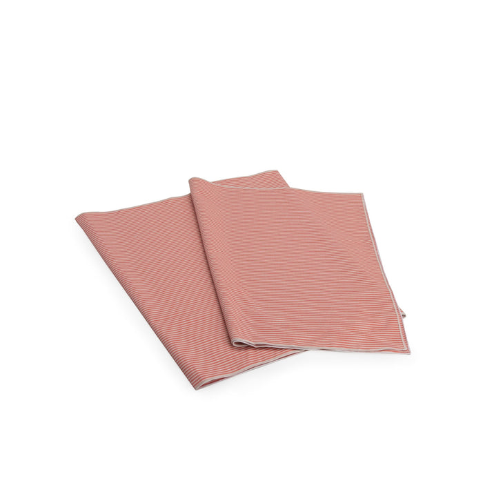 Red Chambray Table Runner