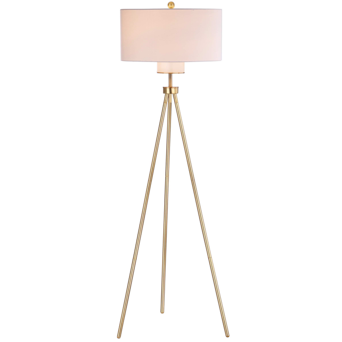 Brass Enrica Floor Lamp