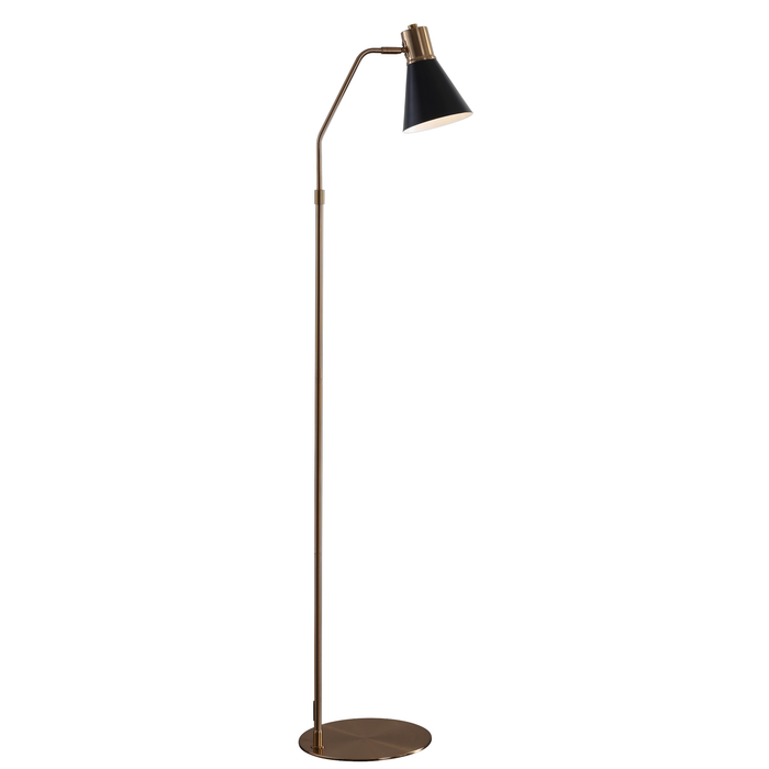 Gold & Black Grania Floor Lamp