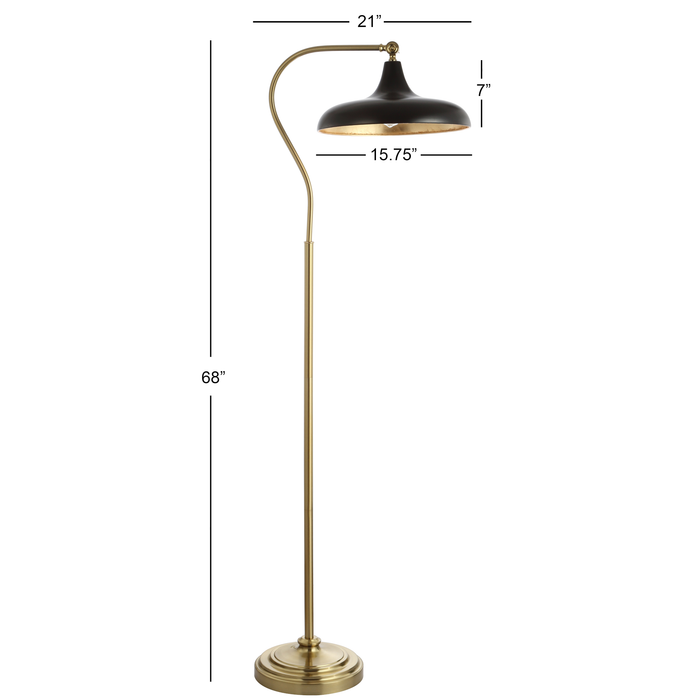 Black Stefan Floor Lamp