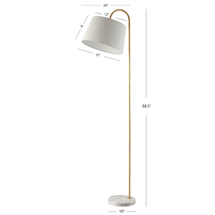 Gold Dacey Floor Lamp