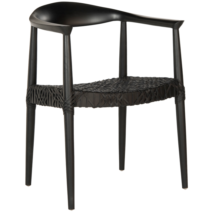 Black Bandelier Arm Chair