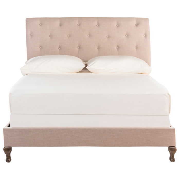 Taupe Hathaway Queen Bed