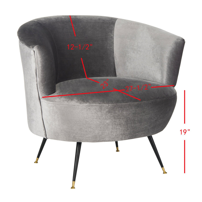 Grey Arlette Accent Chair