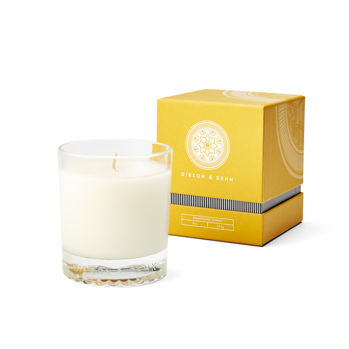 Champagne Sorbet Single Wick Candle