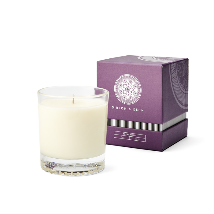 Royal Amber Single Wick Candle