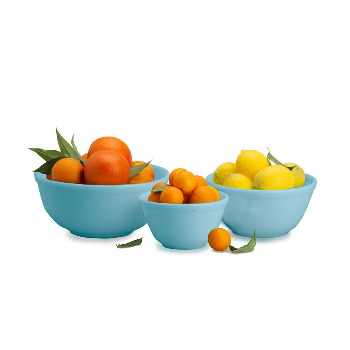 Robin's Egg Blue Mixing Bowl Set