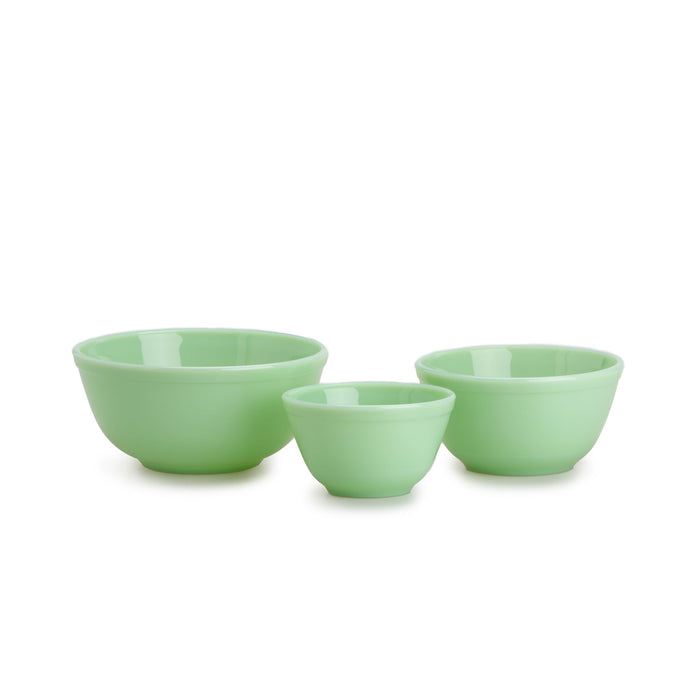 Jadeite Mixing Bowl Set