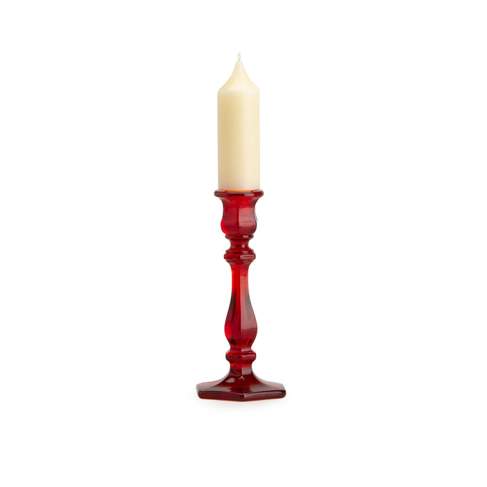 Red Candle Holder
